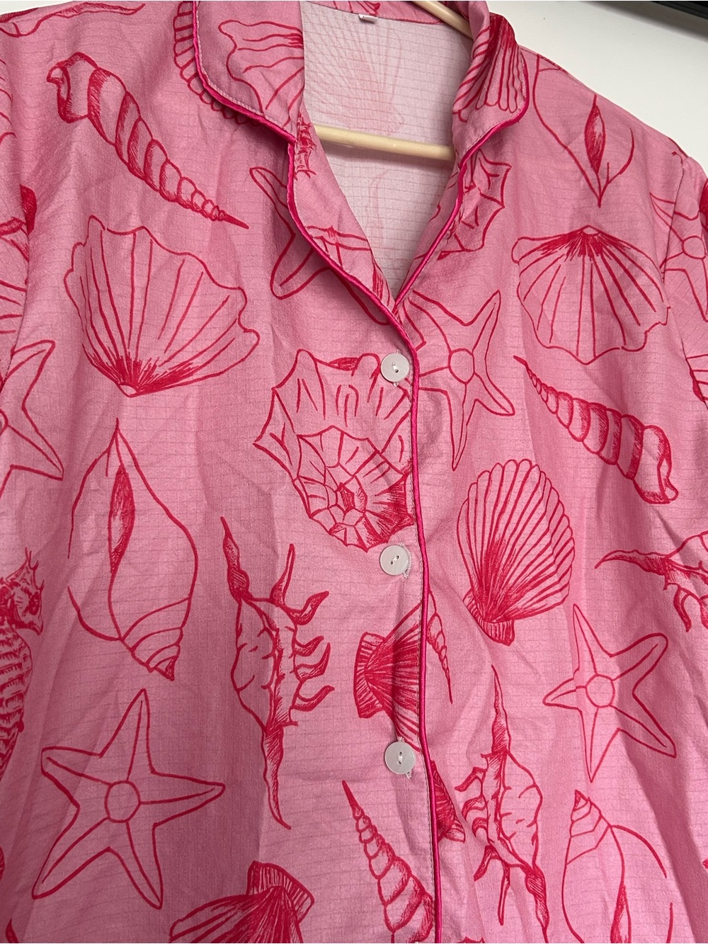Sea life themed lounge pajamas sz L - Picture 6 of 12